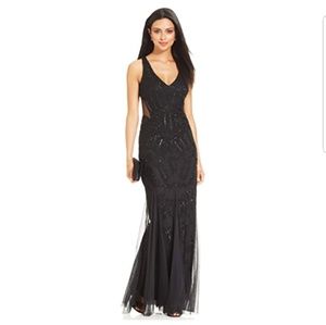Adrianna Papell Beaded Mermaid gown